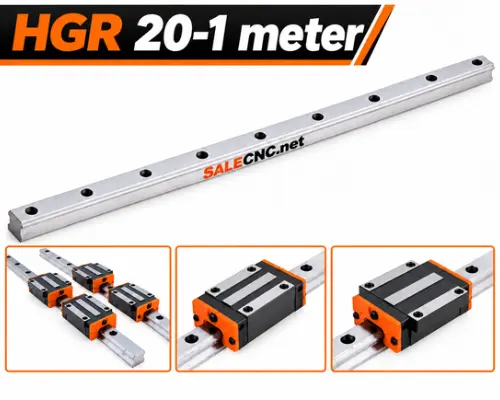 รางสไลด์ รางเลื่อน Linear Rail HGR20 ความยาว 1 เมตร
