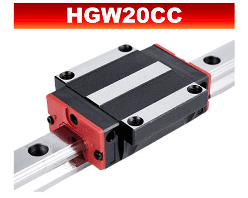 บล็อครางสไลด์ Linear Block, Sliding Block HGW20CC