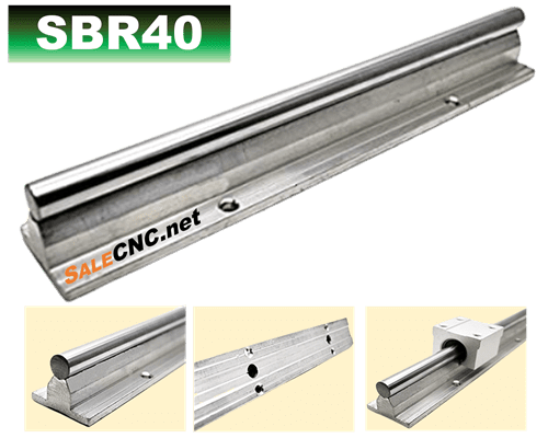 รางสไลด์ รางเลื่อน Linear Rail SBR40 - 5 Meter