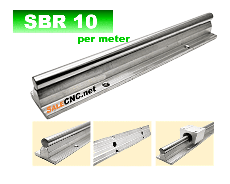 รางสไลด์ รางเลื่อน Linear Rail SBR10 per Meter