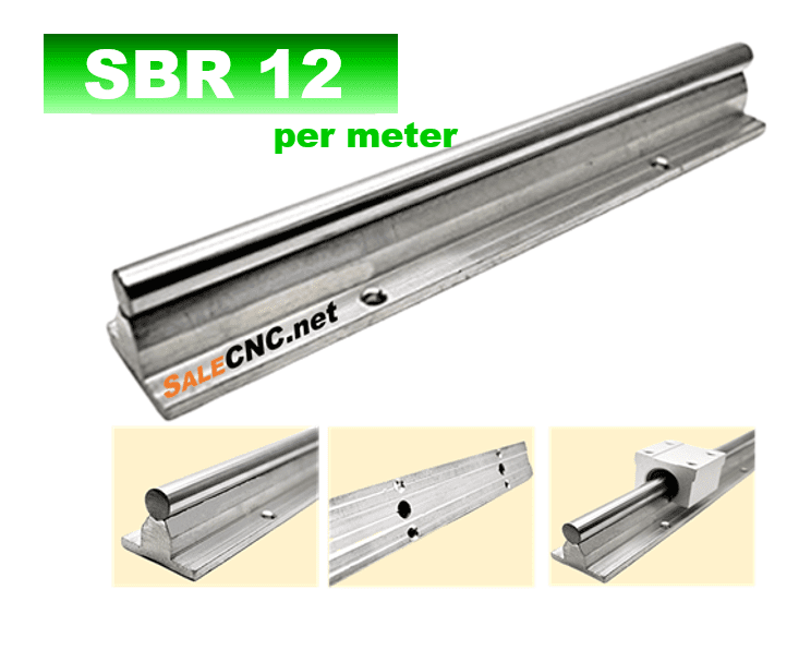 รางสไลด์ รางเลื่อน Linear Rail SBR12 per Meter